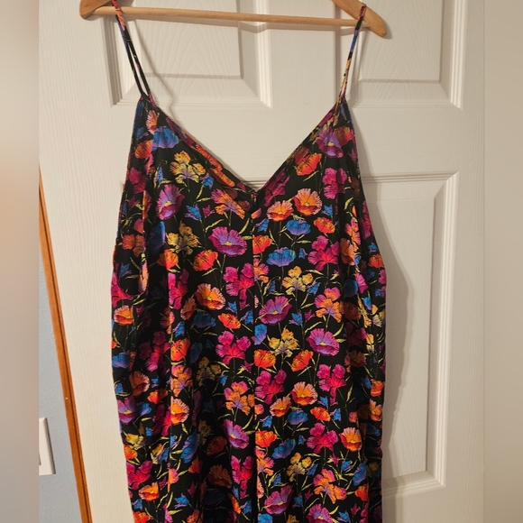 Topshop Floral Vibrant Jumpsuit, US 12, UK 16, Comfy, Works For Casual & Formal - Picture 4 of 5
